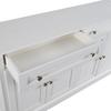 Kitchen Pantry Large Sideboard with 4 Doors And 2 Drawers, Modern Buffet Cabinet for Dining Room and Living Room, 150 X 40 86cm (L/W/H) Storage