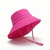 UV Protection Children's Sun Hat Breathable Neck Scarf Sun Cap  3-8 Years Old Unisex