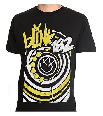 BLINK 182 - happy Face - T-SHIRT S-M-L-XL-2XL Gloednieuw!!!