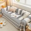 Modern Sofa Cover Throw Fringes Universal Couch Slipcover Sectional Furniture Protector Geometrical Sofa Towel for Pets Dogs