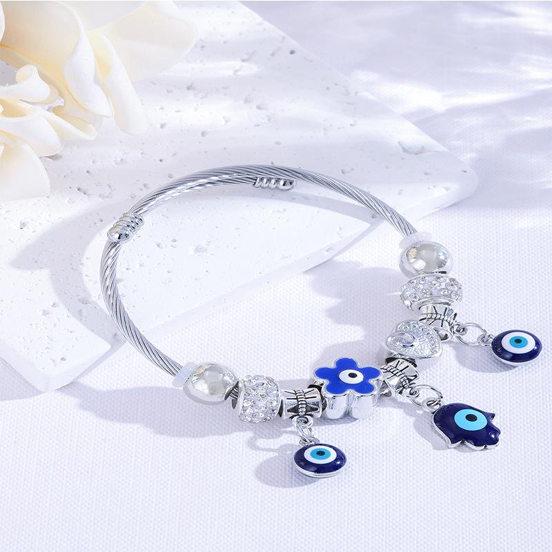 Fashion Multi-Element Rhinestone Beaded DIY Bracelet Jewelry