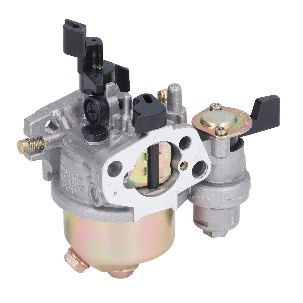 Carburetor Rubber Aluminum Alloy Lawn Mower Carb Replacement for 170 168F Gasoline Engine