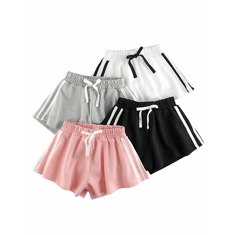 27home Children Cotton Double-Layer Shorts