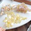 High-End Acetate Three-Dimensional Flower Claw Clips, Fresh Textured Large Hair Clips, Versatile Shark Clip Hair Accessories for Women