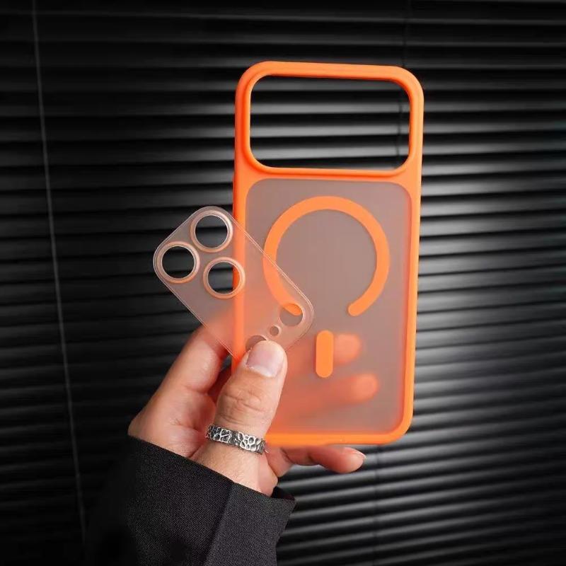 DIY Camera Lens Cover For iPhone Interchangeable Lens Module iPhone17 13 15 16 Pro Max Style Look Soft Edge Hard Back Phone Case