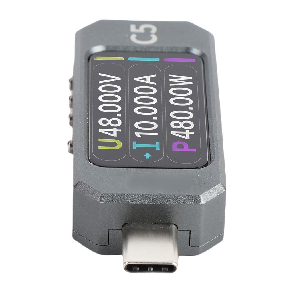 Type C Tester Voltage Current Meter 1.47 Inch Color Screen Voltmeter Ammeter Support USB PD3.1 EPR