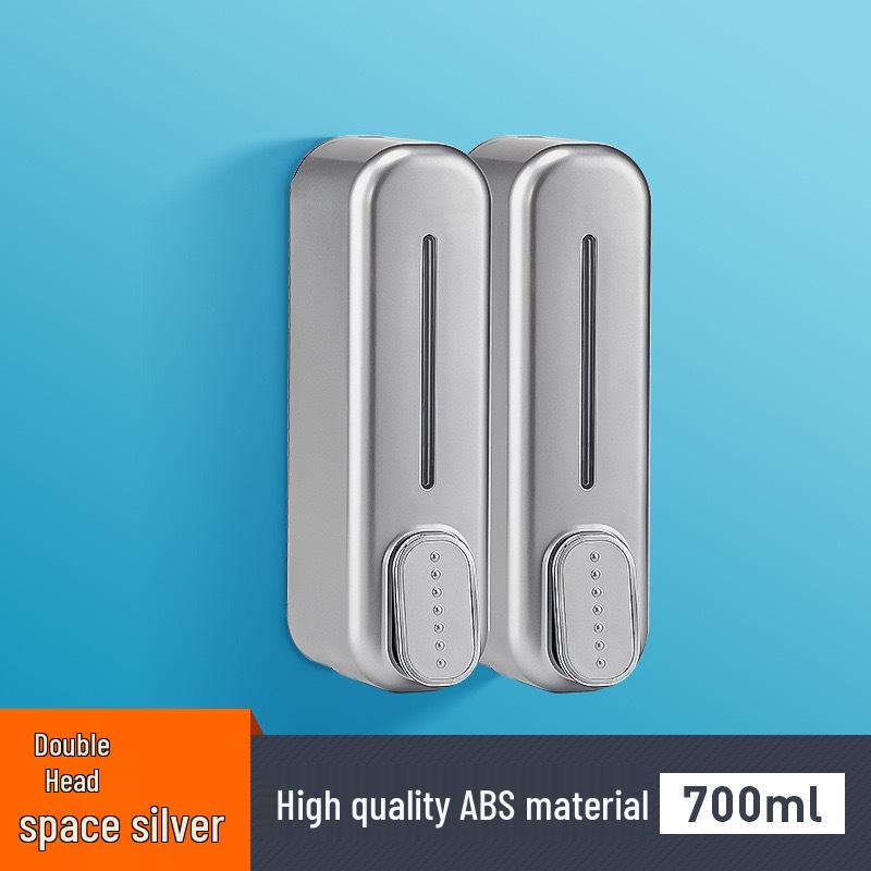 Wall-Mounted Manual Soap Dispenser for Shampoo and Shower Gel In Hotel Guest Bathrooms