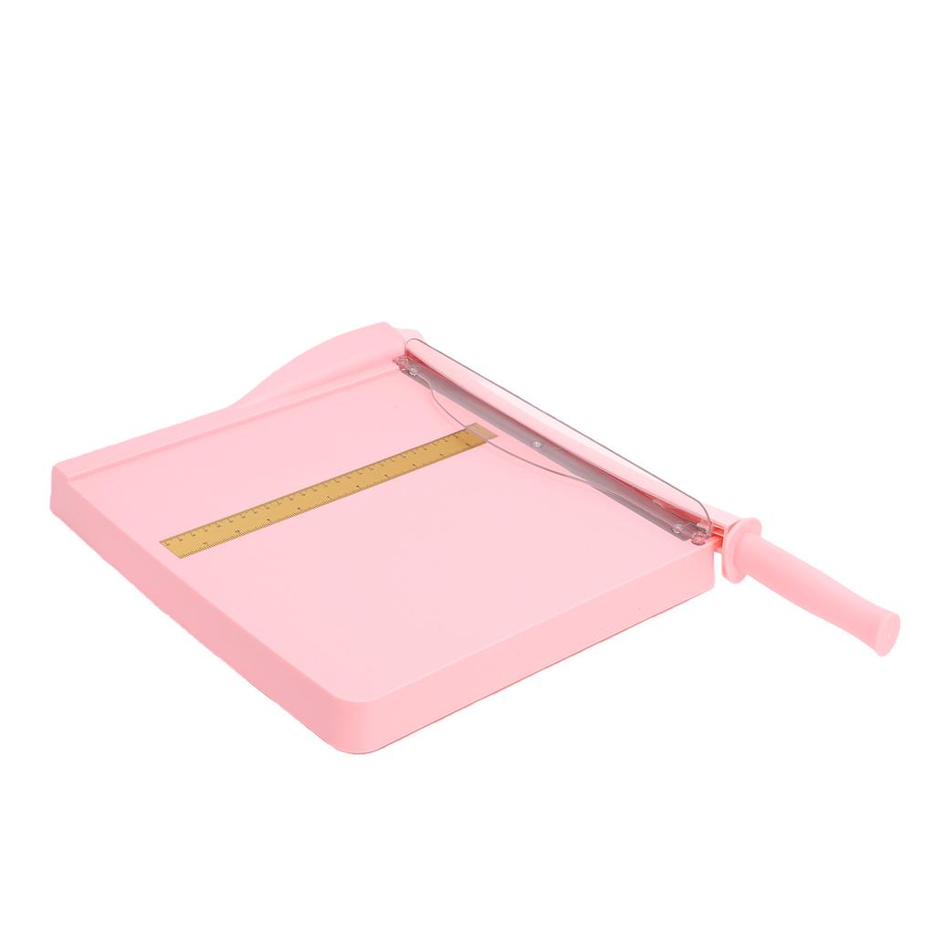 Paper Cutter Portable A4 Paper Trimmer with Safety Guard 12in Cut Length Cutting Board Slicer for Scrapbooking Craft