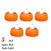 1-20PCS Halloween LED Pumpkin Electronic Candles Lights Halloween Horror Party Night Lights Home Porch Haunted House Decorations