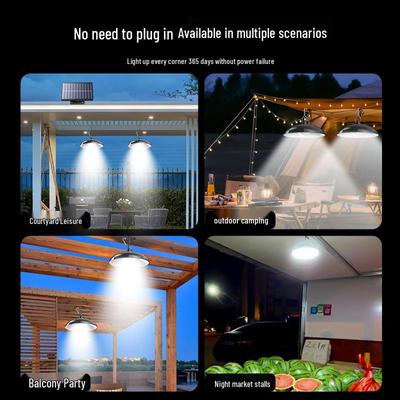 Solar Chandelier Light: 1-to-2 Split for Home & Garden