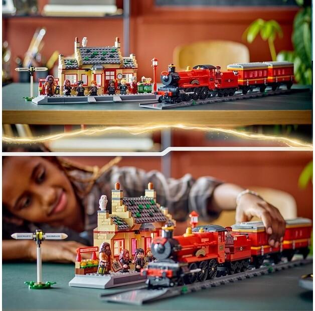 LEGO Harry Potter 76423 Хогвартс-экспресс и станция Хогсмид