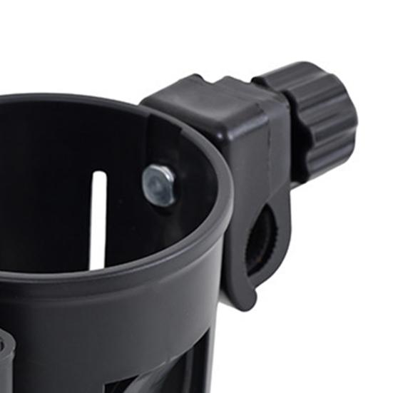 Baby Stroller Cup Holder 360 Degrees Heavy Duty Lightweight Anti-slip 2-In-1 Universal Bike Scooter Water Bottle Mount Rack with Phone Holder