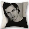 Custom Hugh Dancy Pillowcase Wedding Decorative Cotton Linen Pillow Case For Home Cushion Cover 45X45(One Sides)