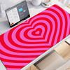 HD Print Large Gaming Mouse Pad XXL Gamer Keyboard Mat Rubber Coffee Love Mousepad Blue NonSlip Desk Mat Cute Girls Carpets