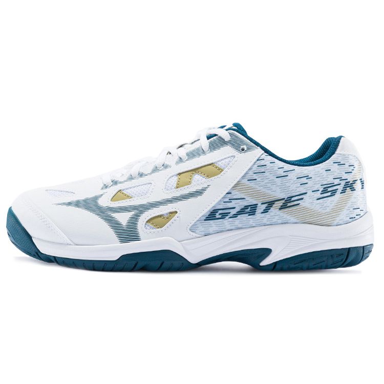 

Mizuno Gate Sky Wide Белые Бирюзовые Кроссовки Унисекс Хаки 71GA204033