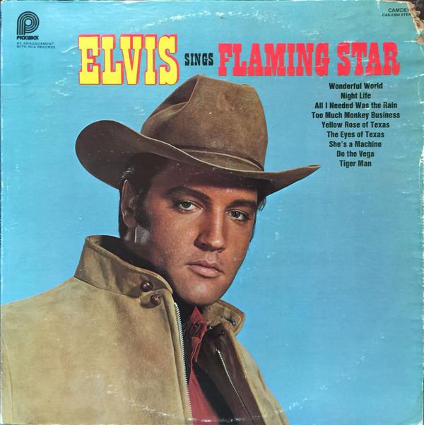 

LP Record ELVIS PRESLEY Elvis Sings Flaming Star CAS2304 RCA Camden Canada Rock Used