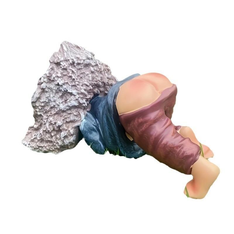 

Хэллоуин Поделка Смола Озорной Ребенок Голова Задницы Пробивающий Стену Садовый Декор Американский Стиль