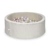 Dry Pool 110x40 Corduroy Beige 500 Balls: Pearl, Pink Light Pearl, Light Gold