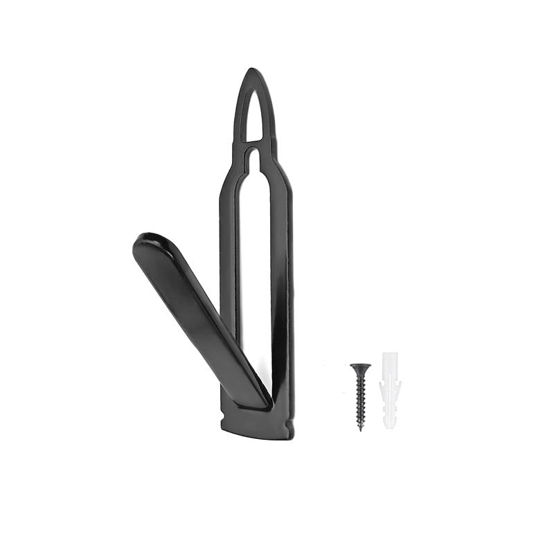 Deer Mount Hanger European Mount Skull Hangers Wall Mount Bracket Kit Black Skull Hooker With Easy Installation Kits For Indoor