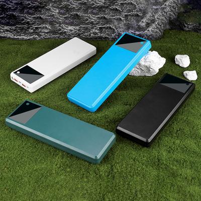 Affichage numérique LED Double sortie USB Coque de batterie externe sans soudure 10x18650 Batteries