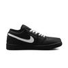 Jordan Air Jordan 1 Low Top Vintage Basketball Shoes Unisex Black White 553558-093(Team-1451SBOX)-Random Packaging Bags