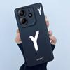 For Xiaomi Redmi Note 14 5G Cover Case Lucky Initial Letter Couple Silicone Soft Matte Phone Bumper for Redmi Note14 5G Casing