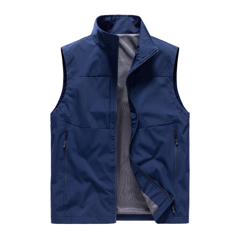 Men's Outdoor Quick-Drying Multi-Pocket Fishing & Mountaineering Vest - Waterproof & Sleeveless