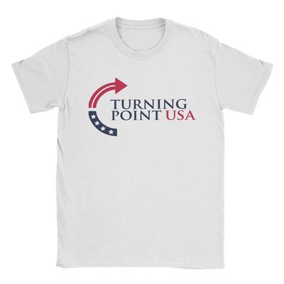 Turning Point USA Charlie Kirk   T Shirt Men Women Cotton Funny T-Shirts Round Collar  Tees Short Sleeve Tops Gift Idea