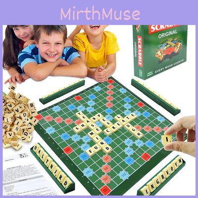 Classic Scrabble Board Game Educational Toy For Kids And Adults