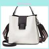 2023 New Fashion Small Fresh Handbag Street Trend Bucket Bag Pu Material