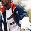Tommy Hilfiger Windproof Waterproof Retro Color Block Packable Jacket Men Jacket DM0DM22739