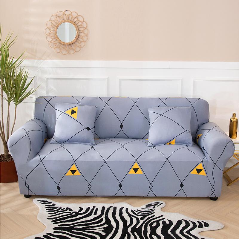 Geometric Printed Sofa Slipcoversastic Sofa Covers For Living Room Non-Slip Couch Cover Funda Sofa S/M/L/Xl 1Pc