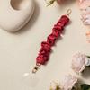 Short Elastic Mobile Phone Lanyard ABS Large Intestine Bag Rope Satin Mobile Phone Strap  Backpack