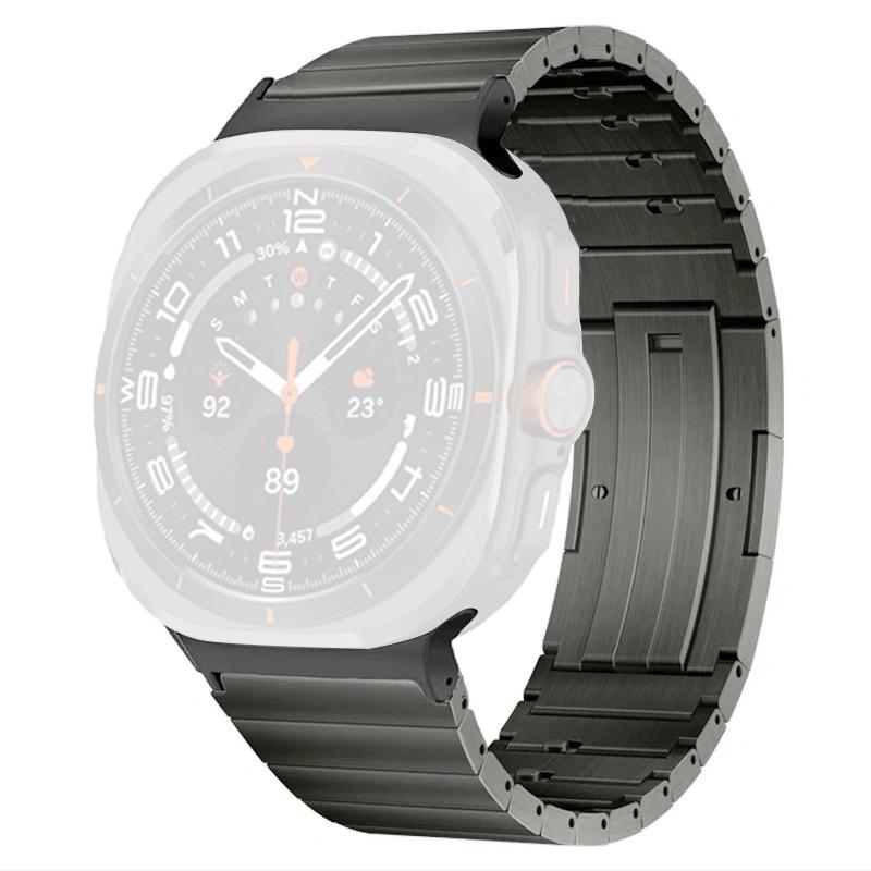 For Samsung Galaxy Watch Ultra 47mm Replacement Strap Quick Release Titanium Alloy Watch Band