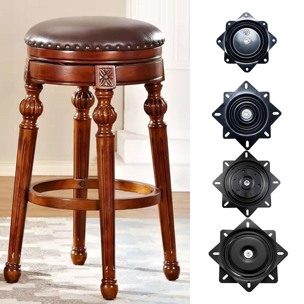 Universal Bar Stools Swivel Plate Rotating Base for Furniture Recliner Boat Chair Table