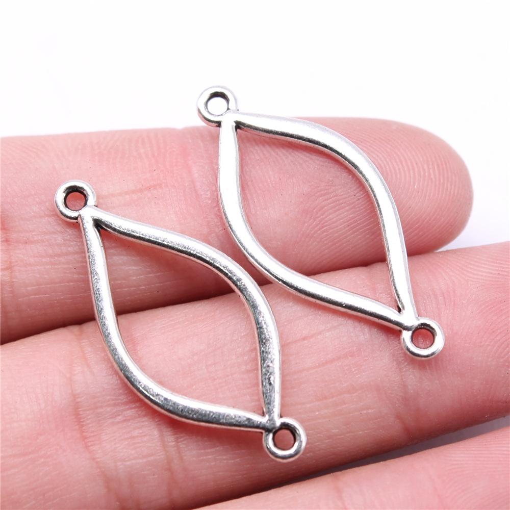 20pcs Earring Making Charms Findings Geometric Connector Charms For Earring Making Bracelet Making