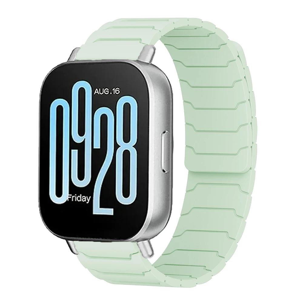 22mm 20mm Magnetic Band For Samsung Galaxy Watch 7 6 5 4 3 Silicone Loop Strap For Huawei Watch GT5/4/3Pro 46mm For Redmi Watch