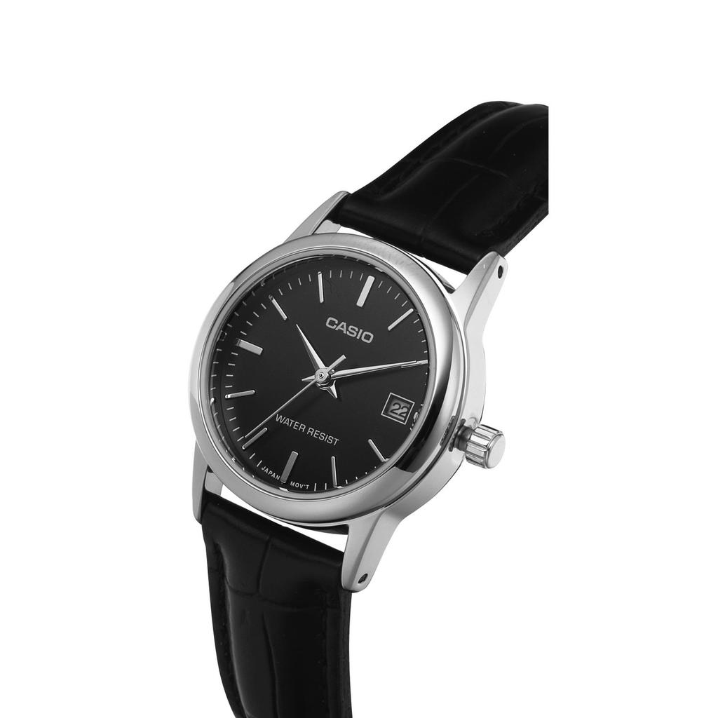 Casio LTP-V002L-1AUDF (LTP-V002L-1A) Analog Suneung Student Women's Leather Watch