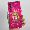 For Tecno Pova 3 6.9" Case Crown Letters Liquid SIlicone Soft TPU Phone Cases For Tecno Pova3 LF7n Camera Protection Back Cover