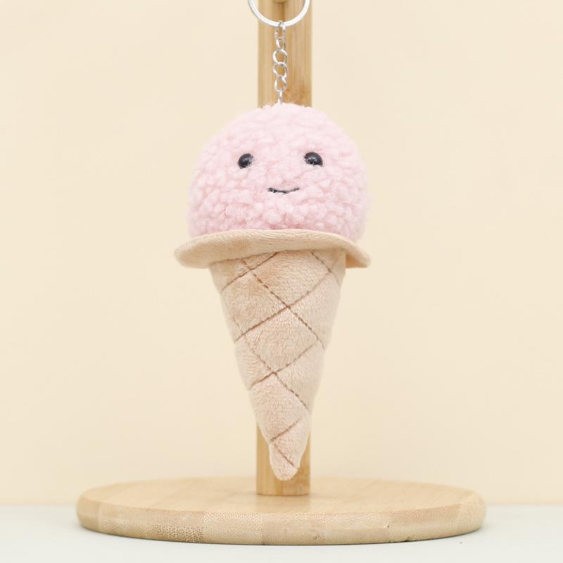 Ice Delightful Cream Plush Keychain Perfect For Weddings And Favors Party