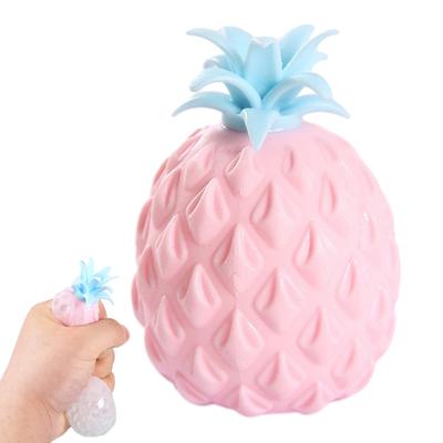 1/4Pcs Pineapple Squeeze Toy Anxiety Relief Pineapple Stress Toy Hand Exercise Relaxation Fruit Sensory Fidget Toy Party Favors