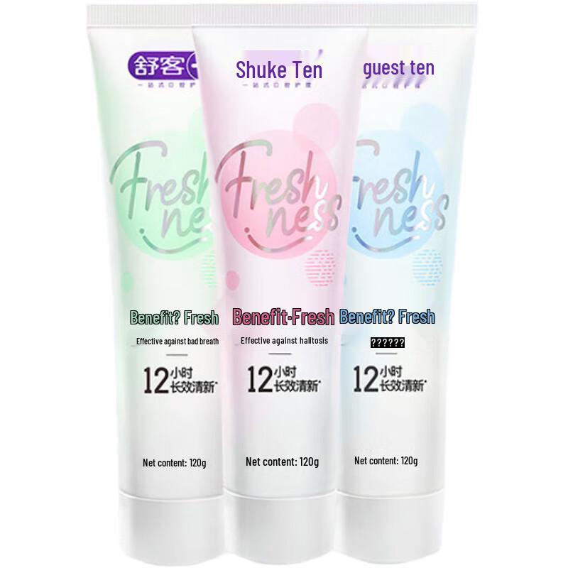 Shuke Probiotic Toothpaste Variety Pack (3 X 120g)