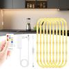 Striscia LED COB a Doppi Colori CCT 24V Dimmerabile 2M 5M 10M Telecomando RF Nastro LED