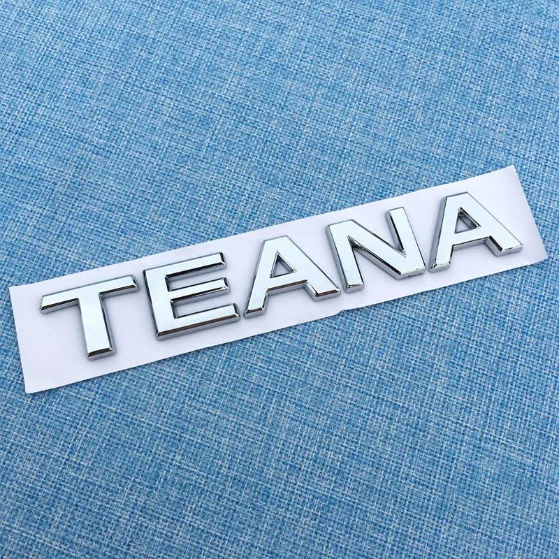 2.5XV 350JM 2.5XL 230JK 250XV V6 TEANA letter badge car stickers For Nissan Teana displacement label body trunk decorate logo