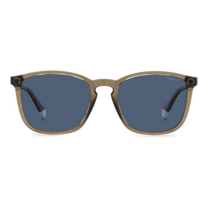 Lunettes de Soleil Polaroid PLD 4139/S 54/19/145 BROWN/GREY BLUE polycarbonate homme PLD 4139/S