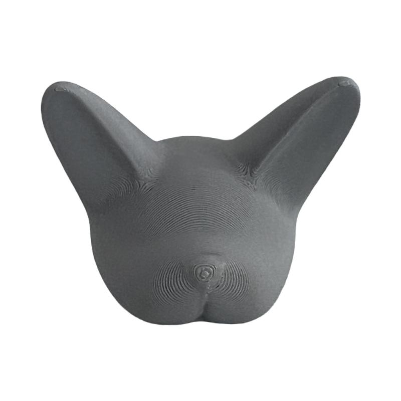 

4pcs French Bulldog Key Hooks Wall Mounted Strong Hold Hanger for Keys and Accessories Practical Bag Hat Rack 1