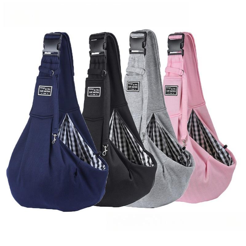 Breathable Pet Backpack Carrier for Dogs Cats Foldable Ventilated Sling Bag Escape Proof Lightweight for Hiking Camping Travel