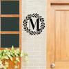 Metal Monogram Letter Wall Decor, Personalized Last Name Sign for Home, Door Hanger Gift for Halloween Christmas New Year