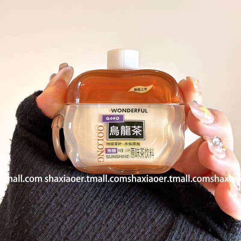 Three-dimensional Bottle Cap Beverage Is Suitable for Airpodspro1 Earphone Cover Apple Bluetooth Protective Case 1st Generation 1 Soft Silicone New