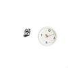 Iron Napkin Holder Multi Purpose Bill Cute Dog Paw Modern Wall Clock Hanging Round